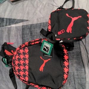 NWT mini PUMA backpack and crossbody